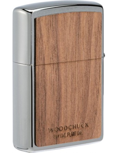 Zippo Woodchuck USA Walnut Leaves