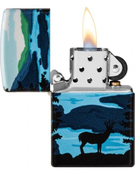 Zippo Deer Landscape
