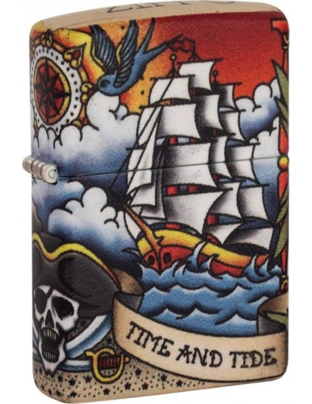 Zippo Nautical Tattoo