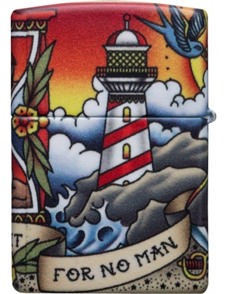 Zippo Nautical Tattoo
