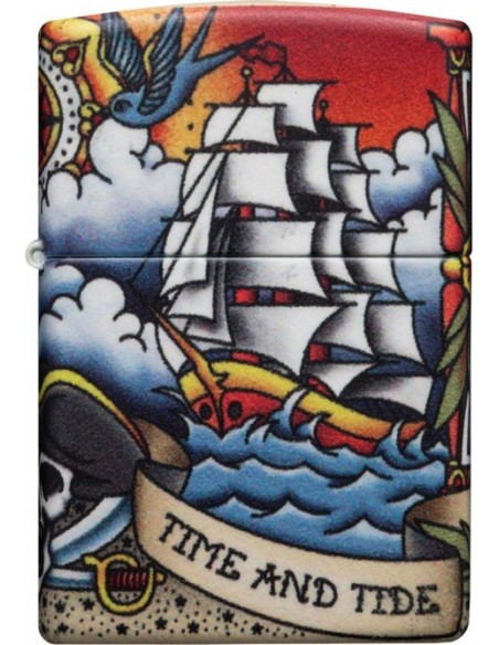 Zippo Nautical Tattoo
