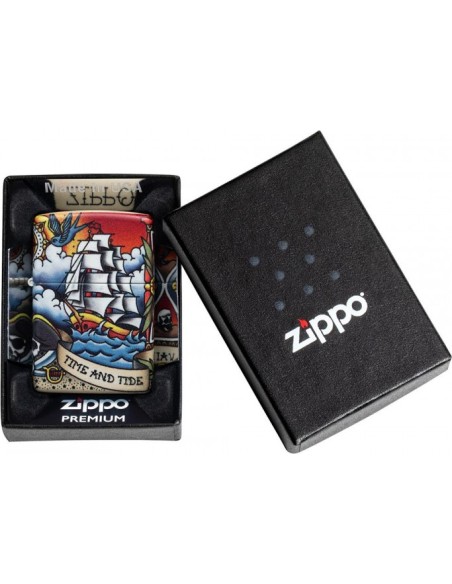 Zippo Nautical Tattoo