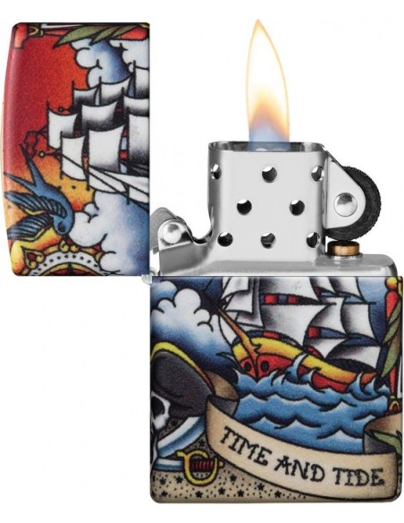 Zippo Nautical Tattoo