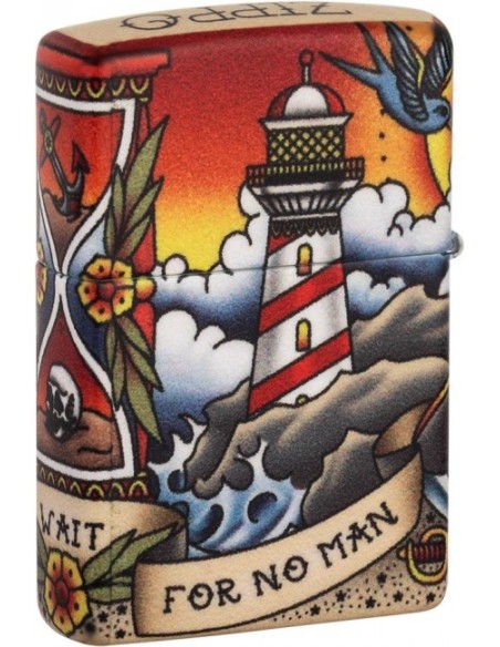 Zippo Nautical Tattoo