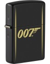 Zapaľovač Zippo s motívom James Bond 007. Zippo je kovový benzínový zapaľovač s doživotnou zárukou a viac ako 80 ročnou tradíciou. Tieto kvalitné zapaľovače sa vyrábajú výhradne v USA.