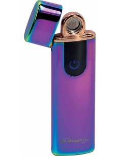 Spiral Slim Purple USB Lighter