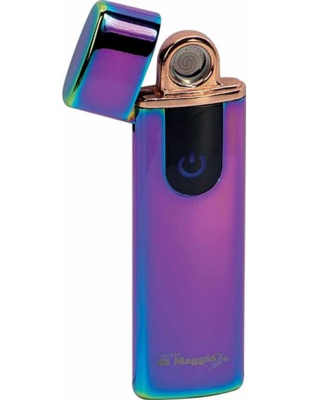 Spiral Slim Purple USB Lighter