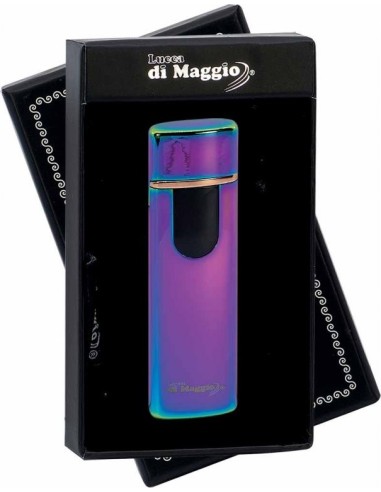 Spiral Slim Purple USB Lighter