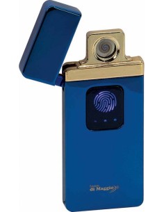 Spiral Blue USB Lighter
