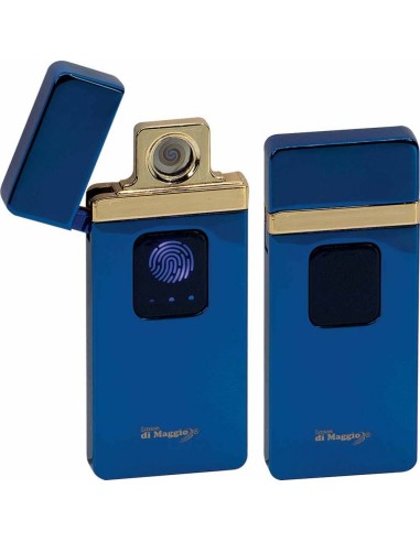 USB lighter Spiral Blue