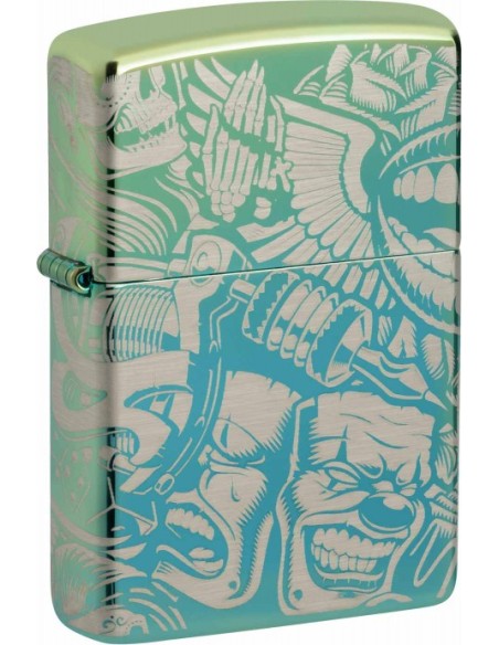 Zippo tetovanie téma dizajn