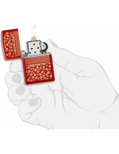 Zippo Flower Pattern 26512