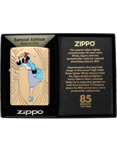 Zippo Windy 85th Anniversary Collectible 29156