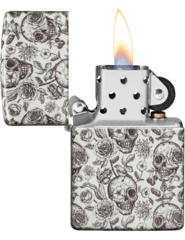 Zippo Skeleton Design 26969