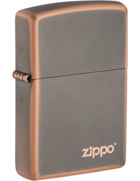 Zippo Rustic Bronze Logo 27005