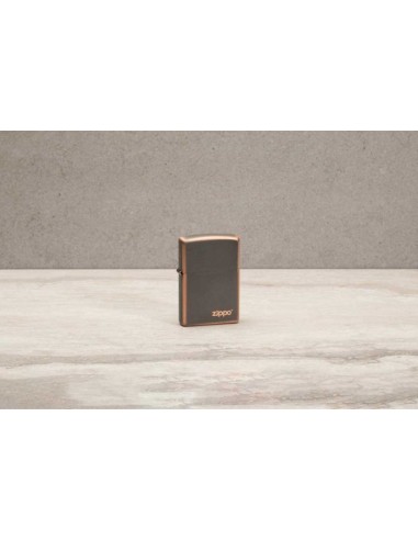 Zippo Rustic Bronze Logo 27005