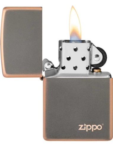 Zippo Rustic Bronze Logo 27005