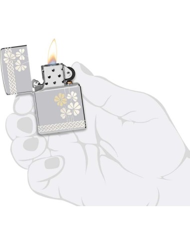 Zippo Clover Design 22075